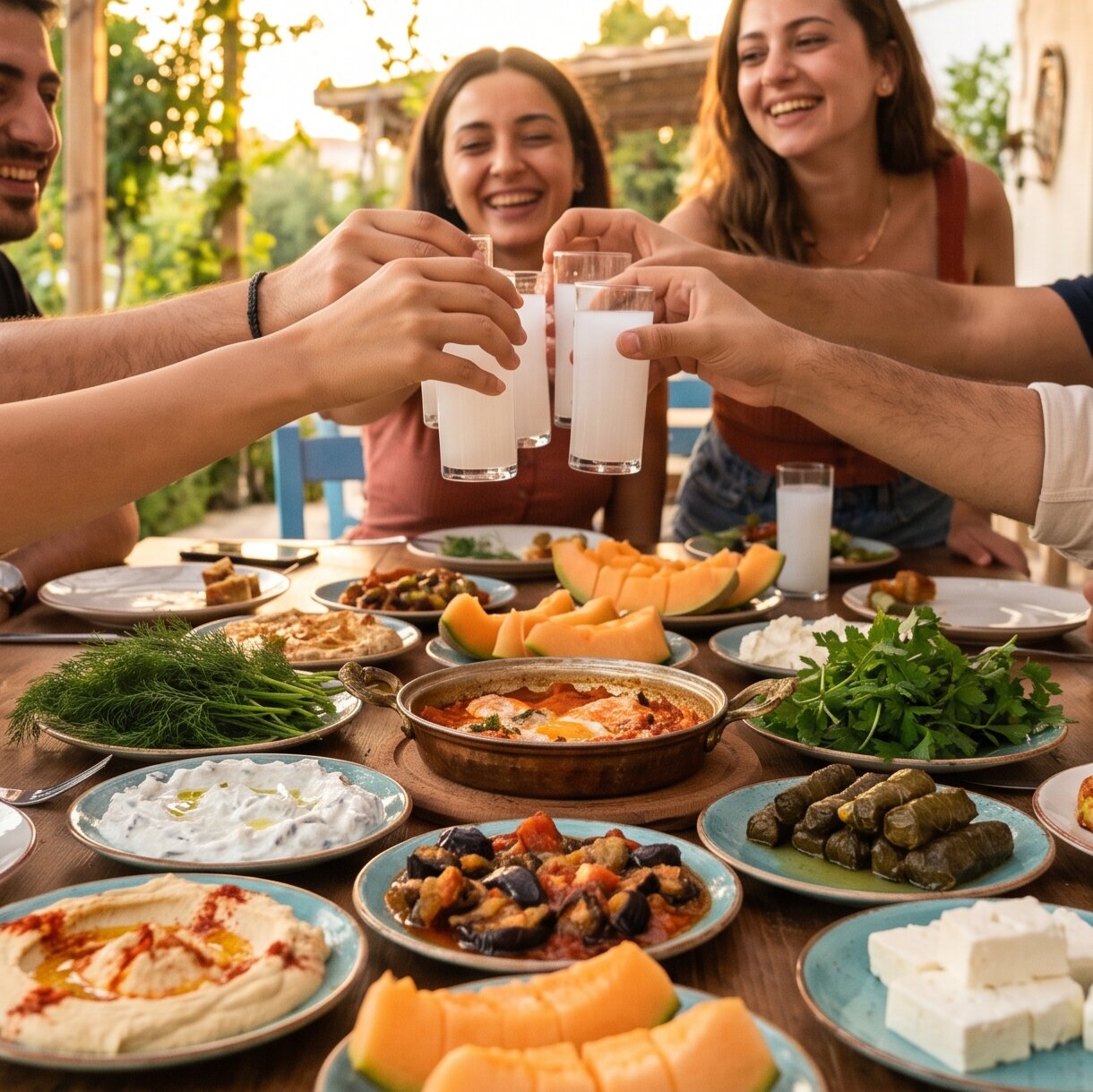 Bir Sofra Gülümsüyorsa, Mezesi de Eşlik Etmeli.